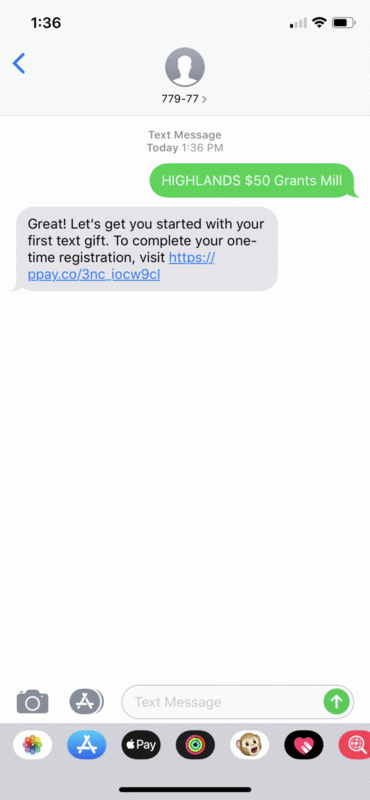 Text to Give Gif